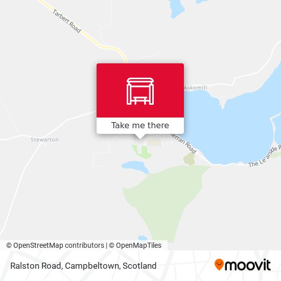 Ralston Road, Campbeltown map