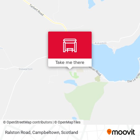 Ralston Road, Campbeltown map