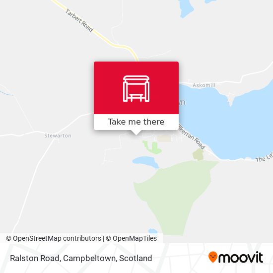 Ralston Road, Campbeltown map