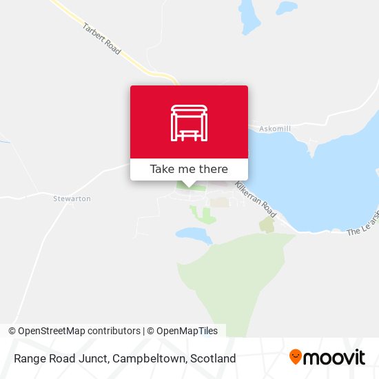 Range Road Junct, Campbeltown map