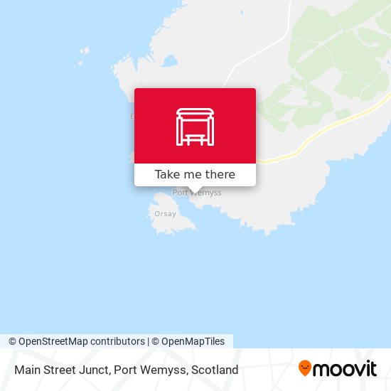 Main Street Junct, Port Wemyss map