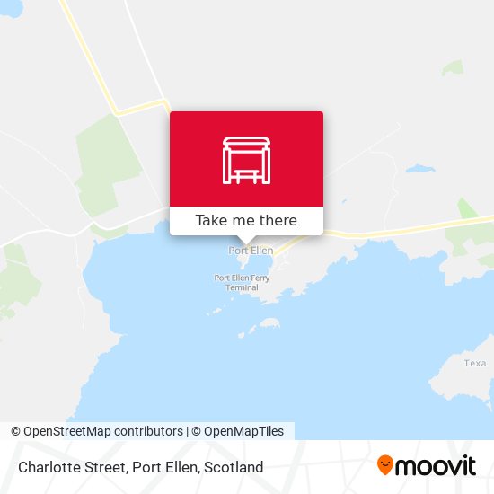 Charlotte Street, Port Ellen map