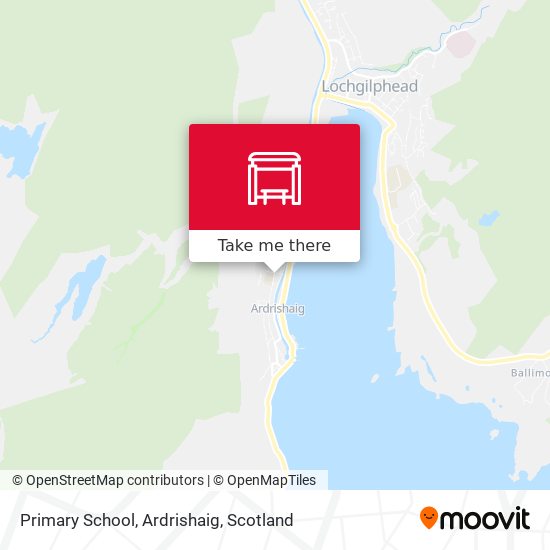 Primary School, Ardrishaig map