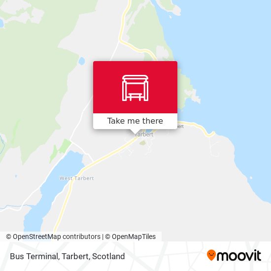 Bus Terminal, Tarbert map