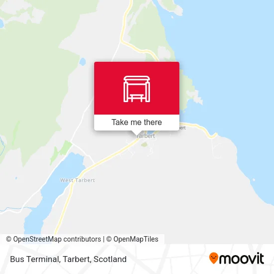 Bus Terminal, Tarbert map