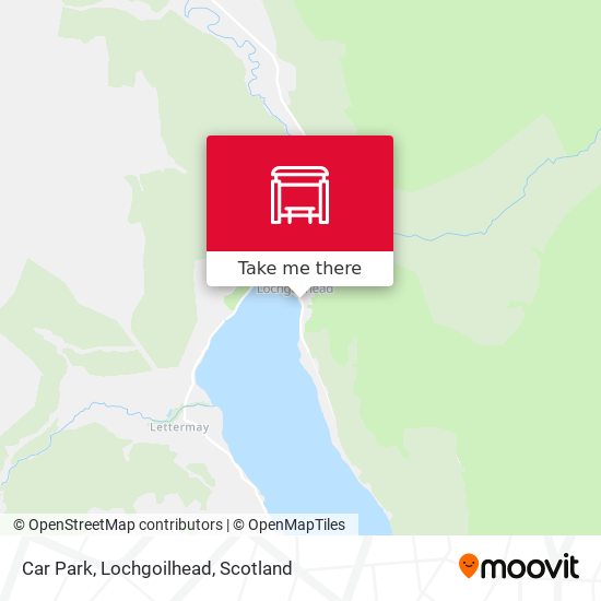 Car Park, Lochgoilhead map
