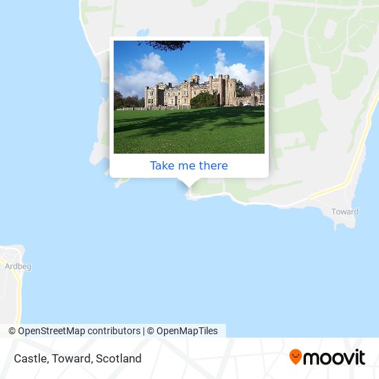 Castle, Toward map