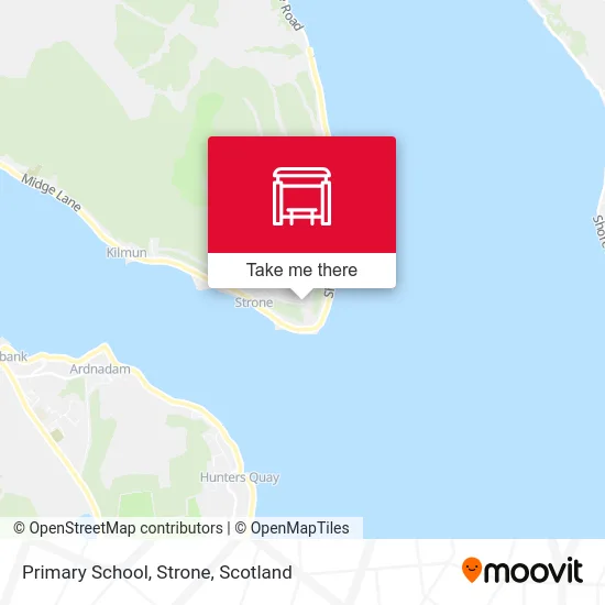 Primary School, Strone map