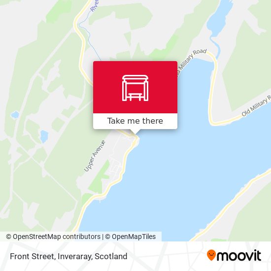 Front Street, Inveraray map