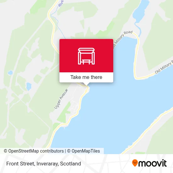 Front Street, Inveraray map