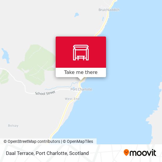 Daal Terrace, Port Charlotte map