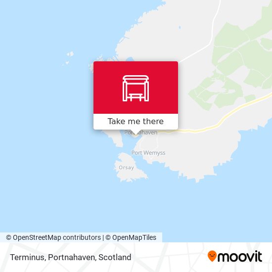Terminus, Portnahaven map