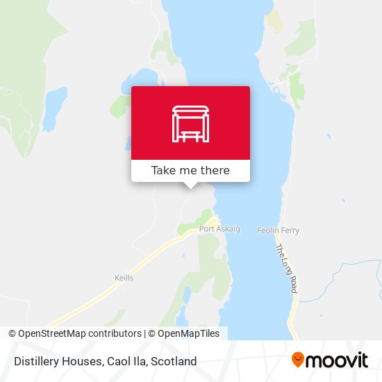 Distillery Houses, Caol Ila map