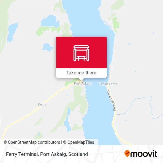 Ferry Terminal, Port Askaig map