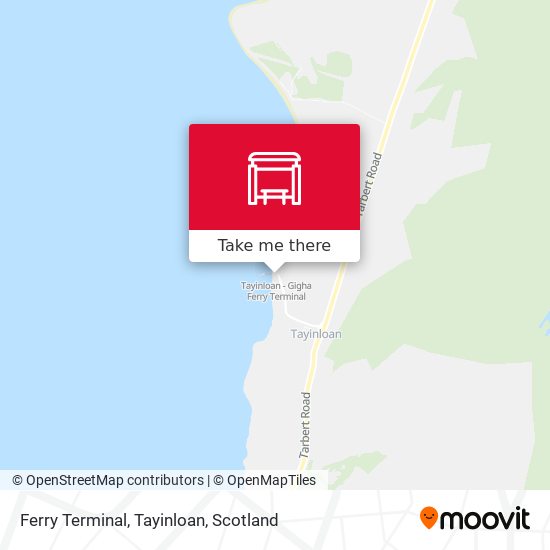 Ferry Terminal, Tayinloan map