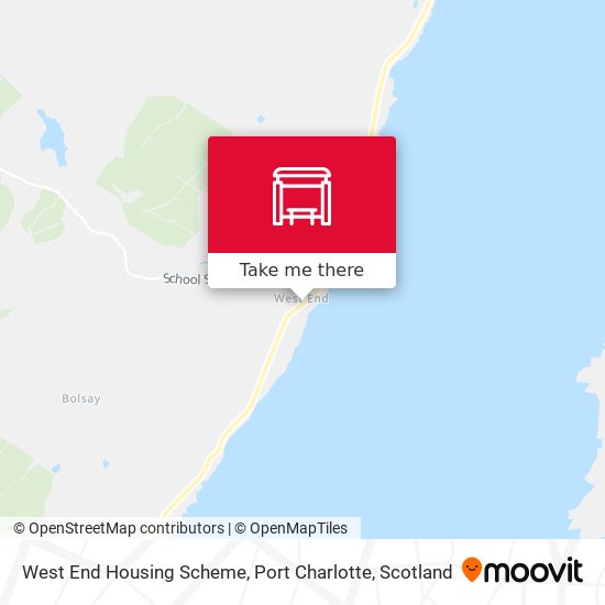 West End Housing Scheme, Port Charlotte map