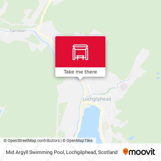 Mid Argyll Swimming Pool, Lochgilphead map