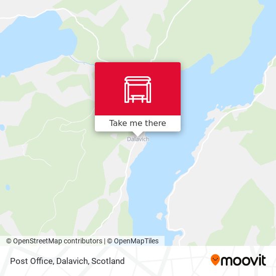 Post Office, Dalavich map