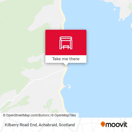 Kilberry Road End, Achabraid map
