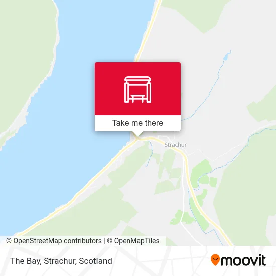 The Bay, Strachur map