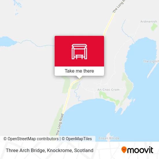 Three Arch Bridge, Knockrome map