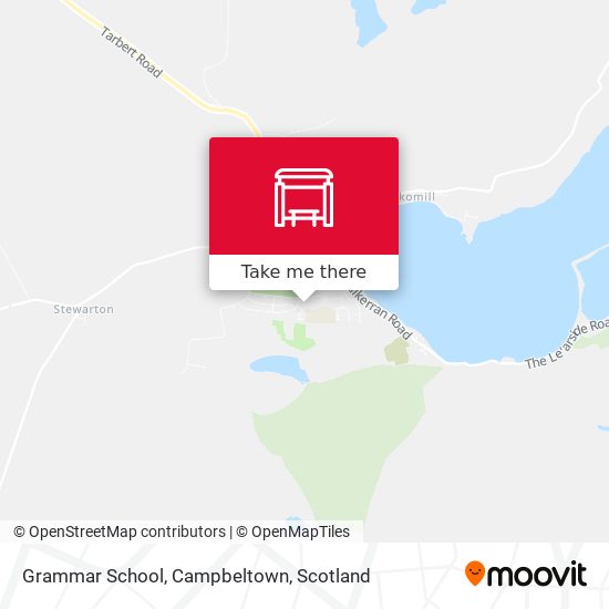 Grammar School, Campbeltown map