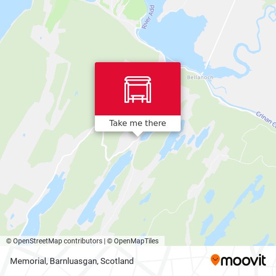 Memorial, Barnluasgan map