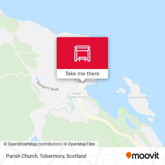 Parish Church, Tobermory map
