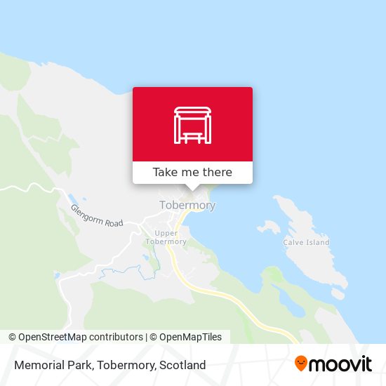 Memorial Park, Tobermory map