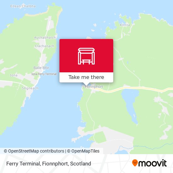 Ferry Terminal, Fionnphort map