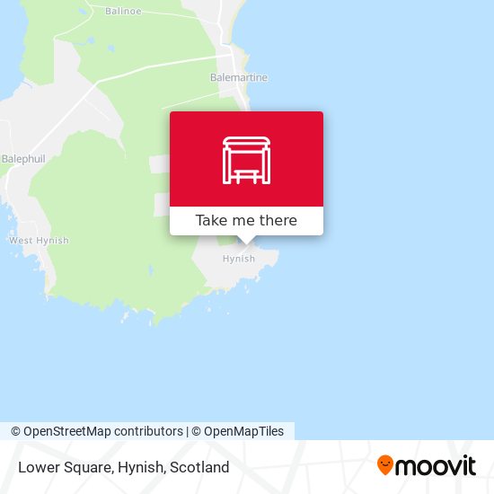 Lower Square, Hynish map