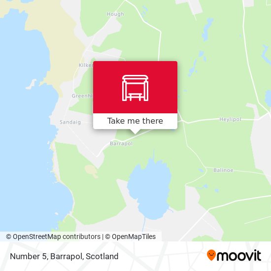 Number 5, Barrapol map