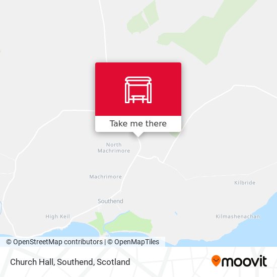 Church Hall, Southend map