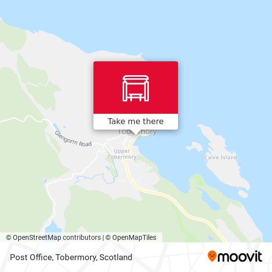 Post Office, Tobermory map