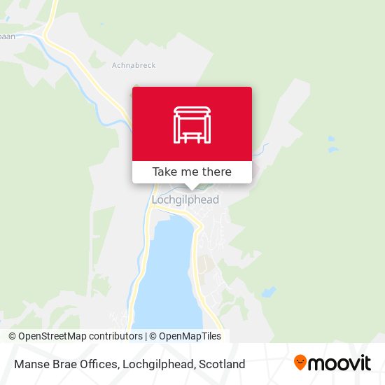 Manse Brae Offices, Lochgilphead map