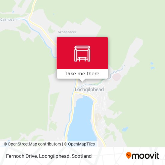 Fernoch Drive, Lochgilphead map