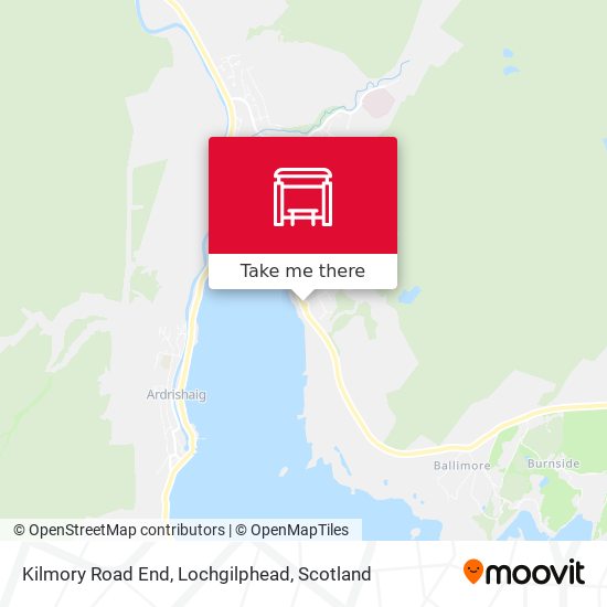 Kilmory Road End, Lochgilphead map