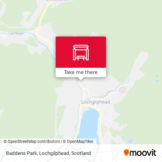 Baddens Park, Lochgilphead map