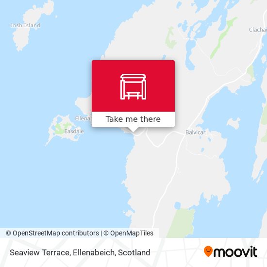 Seaview Terrace, Ellenabeich map
