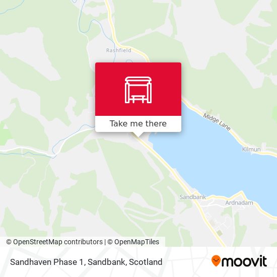 Sandhaven Phase 1, Sandbank map