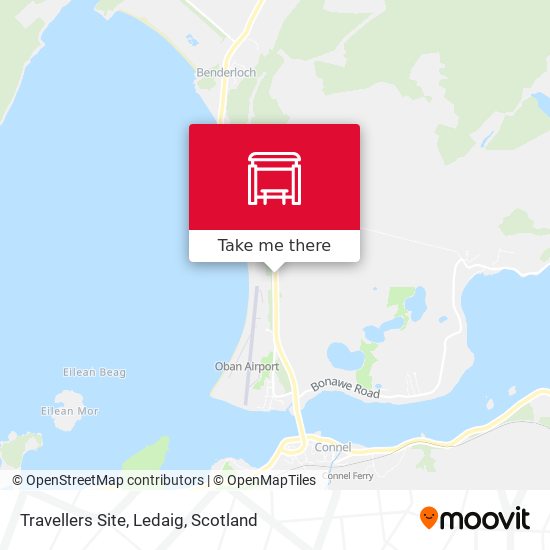 Travellers Site, Ledaig map