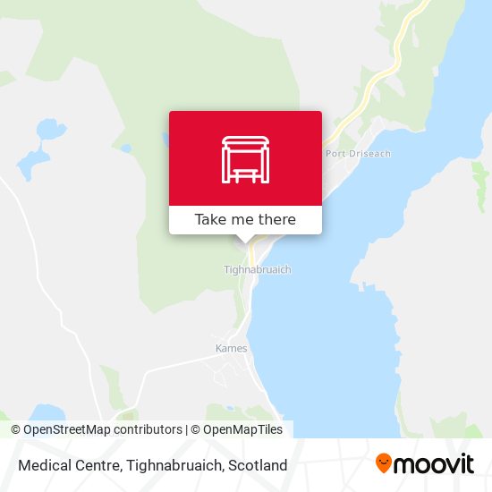 Medical Centre, Tighnabruaich map
