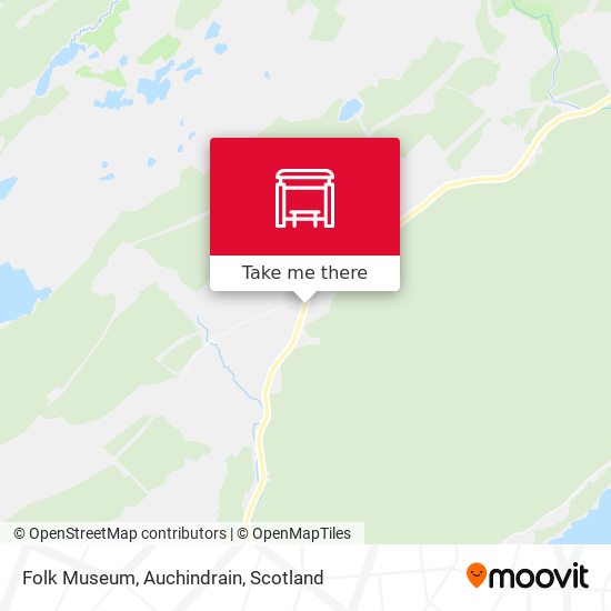 Folk Museum, Auchindrain map