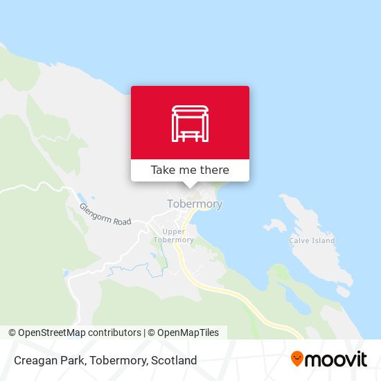 Creagan Park, Tobermory map