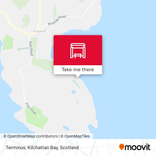 Terminus, Kilchattan Bay map