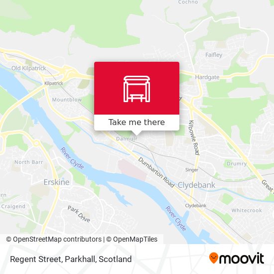 Regent Street, Parkhall map