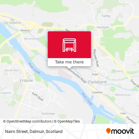 Nairn Street, Dalmuir map