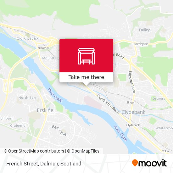 French Street, Dalmuir map