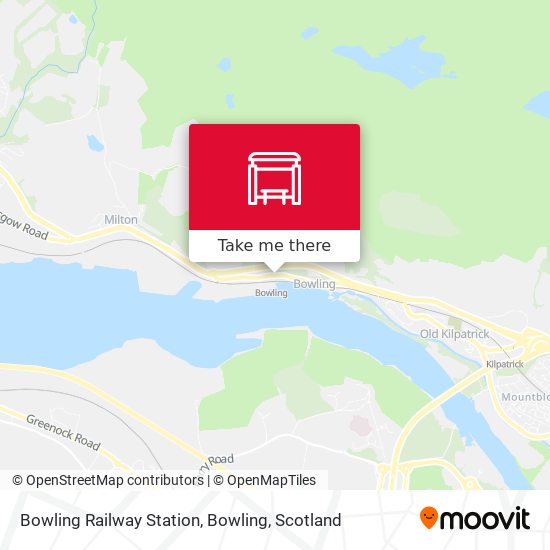 Bowling Railway Station, Bowling map