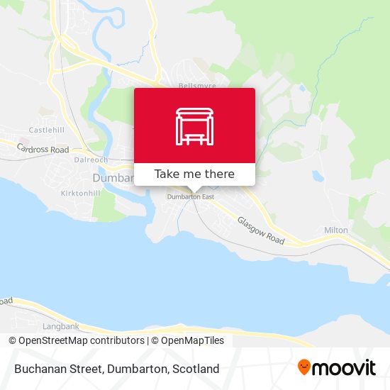 Buchanan Street, Dumbarton map